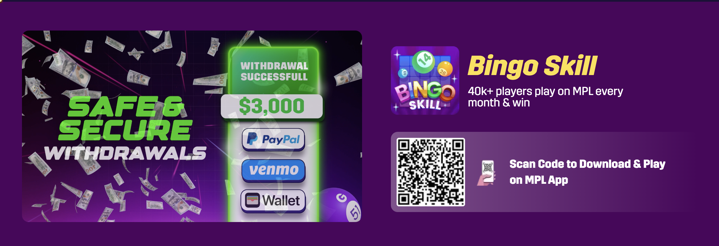 Casino and sportsbook promotional banner